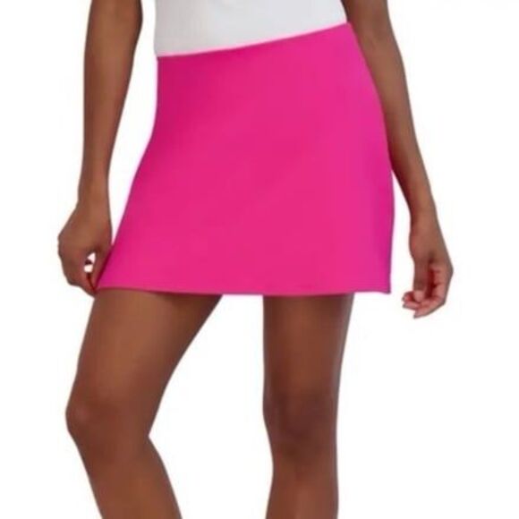 NEW Sage Collective Athletic Skort Skirt Hot Pink - Picture 1 of 5